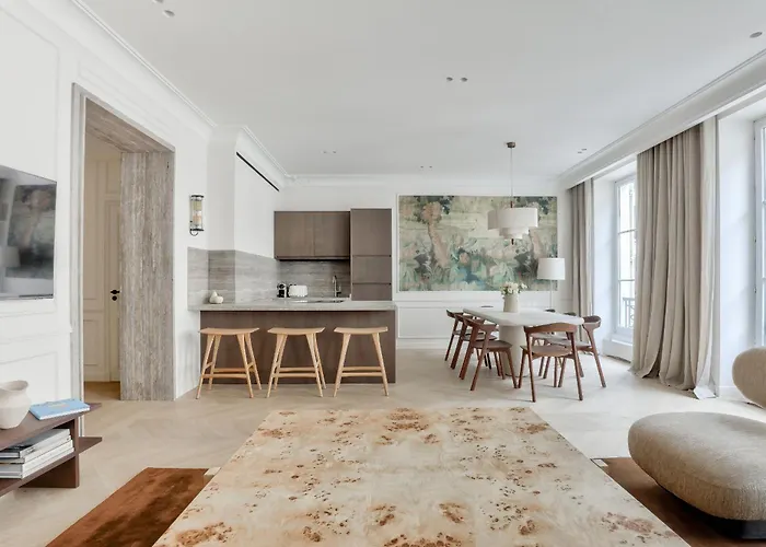 Urban Flat 191 - Luxury 3 Bedroom - Madeleine Lägenhet Paris